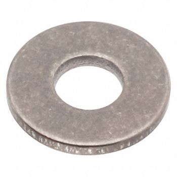 GRAINGER APPROVED FltWsh Plain Titanium #4 1/4x0.040in 5PK, 420M95