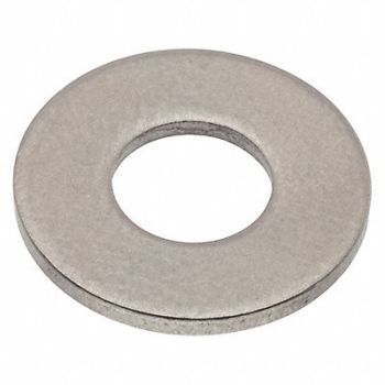 GRAINGER APPROVED FltWsh Pln Titanium #10 1/2x0.065in 5PK, 420M98