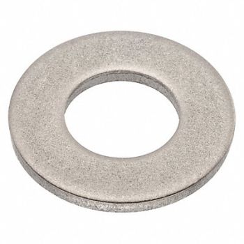 GRAINGER APPROVED FltWsh Pln Titanium 5/16 .688x.080 5PK, 420N01