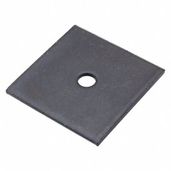 GRAINGER APPROVED Sqr Wshr BlkOx Stl 1/4 in 2x0.128in, 420N82