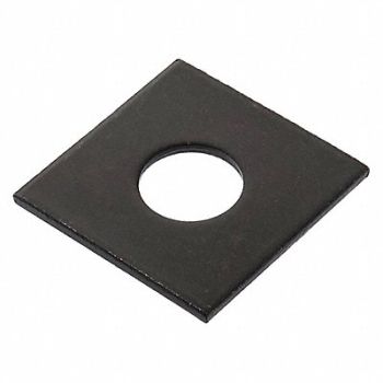 GRAINGER APPROVED Sqr Wshr BlkOx Stl 3/4 in 2x0.128in 1PK, 420N94