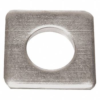 GRAINGER APPROVED Sqr Wshr Znc Stl 3/4 in 4x0.200in 1PK, 420P54