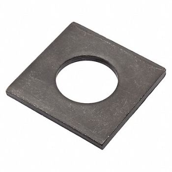 GRAINGER APPROVED Sqr Wshr BlkOx Stl 1 in 2x0.200in 1PK, 420P41