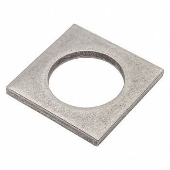 GRAINGER APPROVED Sqr Wshr NGrd SS 1 1/4 in 2x0.200in 1PK, 420P42