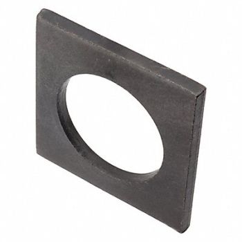 GRAINGER APPROVED Sqr Wshr BlkOx Stl 1 1/4in 2x0.200in 1PK, 420P43