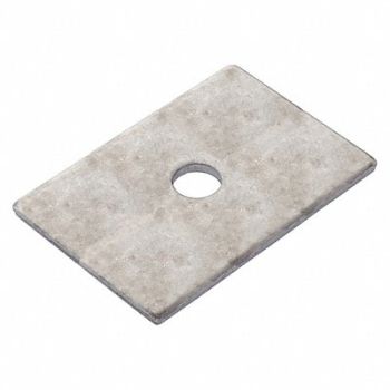 GRAINGER APPROVED Sqr Wshr NGrd SS 3/4 in 6x0.25in 1PK, 420P87