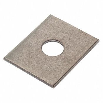 GRAINGER APPROVED Sqr Wshr NGr SS 5/8in 1 15/16x0.39in 1PK, 420R05