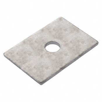 GRAINGER APPROVED Sqr Wshr NGrd SS 3/4 in 6x0.39in 1PK, 420R40