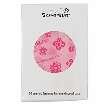HOSPECO Sanitary Napkin Bags 5 x 3-1/2 PK24, 421X18