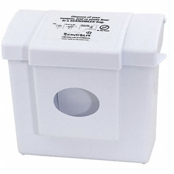HOSPECO Sanitary Receptacle and Liner 9-3/4 H, 421X22