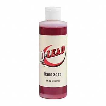 D-LEAD Hand Soap Liquid Honey Almond 8 oz., 3VDG8