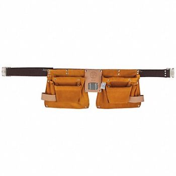 KLEIN TOOLS Nail/Screw and Tool Pouch Apron, 807JR5