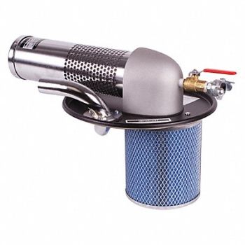 GUARDAIR Drum-Top Vacuum Head HEPA 47 cfm, 422V68