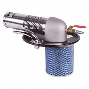 GUARDAIR Drum-Top Vacuum Head HEPA 20 cfm, 422V69
