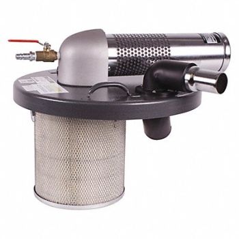 GUARDAIR Drum-Top Vacuum Head HEPA 20 cfm, 422V70