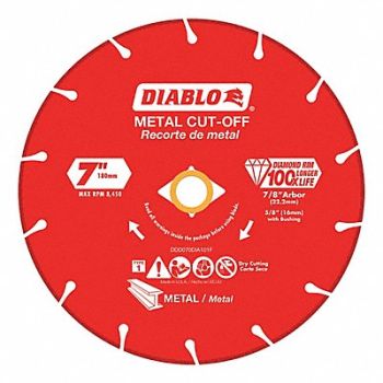 DIABLO Diamond Saw Blade Blade Dia 7 in., 422W50
