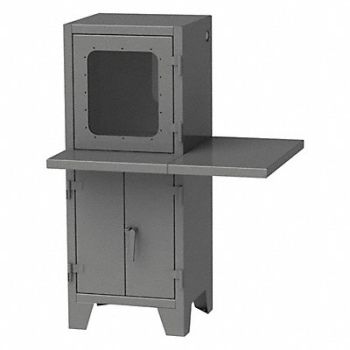 GREENE MANUFACTURING INC. CompEnc 1Shlv ChrclGry 72 x43 x36, 422W84