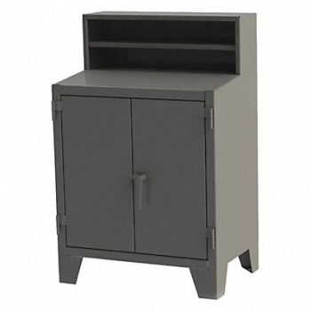 GREENE MANUFACTURING INC. Cabinet 54 x36 x28 Chrcl Gry NonMbl, 422W91