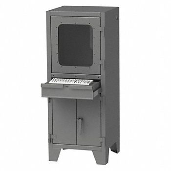 GREENE MANUFACTURING INC. CompEnc 2Shlv ChrclGry 72 x26 x24, 422W99