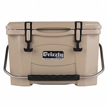 GRIZZLY COOLERS Marine Chest Cooler Hard Sided 20.0 qt., 423L35