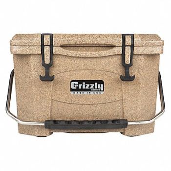 GRIZZLY COOLERS Marine Chest Cooler Hard Sided 20.0 qt., 423L36