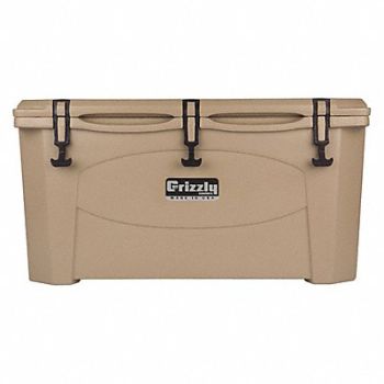 GRIZZLY COOLERS Marine Chest Cooler Hard Sided 75.0 qt., 423L56