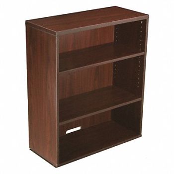 BOSS Bookcase Mahogany 14 Depth 36 H, 423M07
