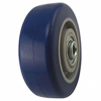 GRAINGER APPROVED PUR Tread on Plastic Core Wheel, 426A63