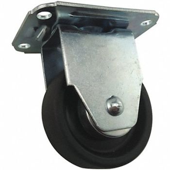 GRAINGER APPROVED Standard Plate Caster Rigid 125 lb., 426A78
