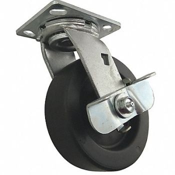 GRAINGER APPROVED Standard Plate Caster Swivel 900 lb., 426A80