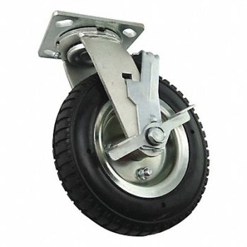 GRAINGER APPROVED Flat-Free Plate Caster Swivel 280 lb., 426A86