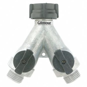 GILMOUR Garden Hose Adapter 3/4 x3/4 GHTxGHT, 426G23