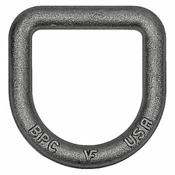 BUYERS PRODUCTS D-Ring Unfinished 1/2 dia 11781 lb Cap, 426T68