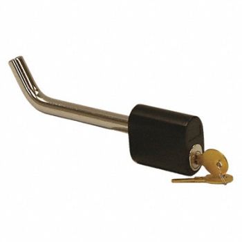 BUYERS PRODUCTS Hitch Pin Assembly 5 in Chrome, 426U18
