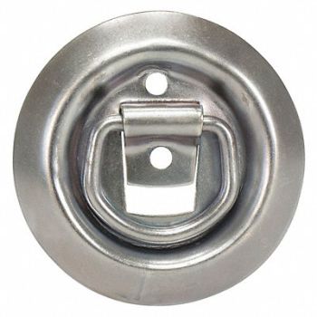 BUYERS PRODUCTS Rope Ring Steel 1/4 Dia 500 lb Cap., 426U84