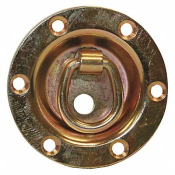 BUYERS PRODUCTS Rope Ring Steel 1/4 Dia 500 lb Cap., 426U94