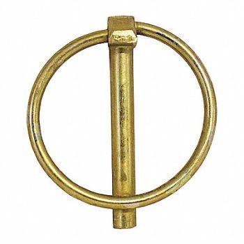 BUYERS PRODUCTS Lynch Pin Steel 7/16 Dia Zinc Plated, 426V13