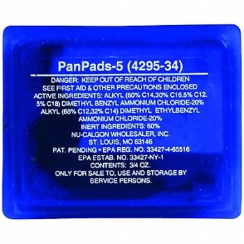 NU-CALGON Condensate Pan Treatment 5 t Blue, 22NV60