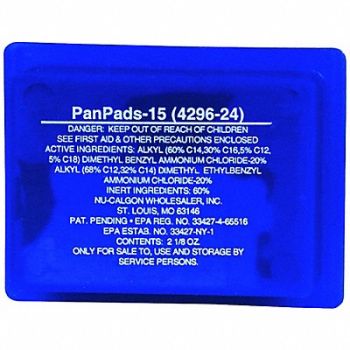 NU-CALGON Condensate Pan Treatment 15t Blue, 22NV61