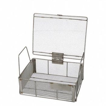 MARLIN STEEL WIRE PRODUCTS Washing Basket SS #10 9/64 Wire Dia., 429G62