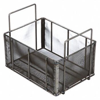 MARLIN STEEL WIRE PRODUCTS Washing Basket Steel #30 1/4 Wire Dia., 429G87
