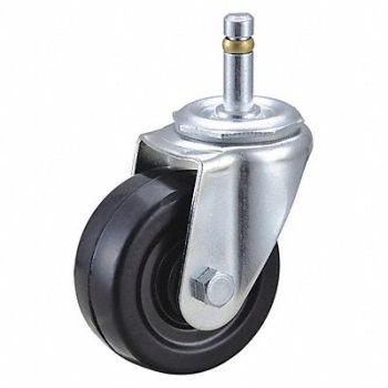 GRAINGER APPROVED Friction-Ring Stem Caster, 429H07