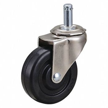 GRAINGER APPROVED Friction-Ring Stem Caster, 429H09