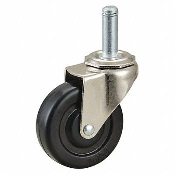 GRAINGER APPROVED Friction-Ring Stem Caster, 429H10