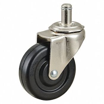 GRAINGER APPROVED Friction-Ring Stem Caster, 429H11