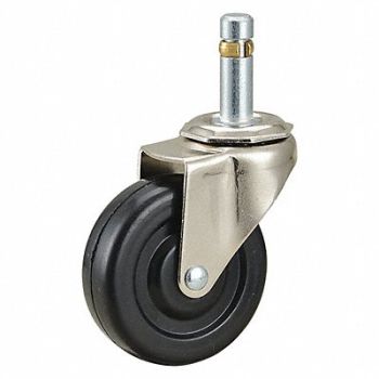 GRAINGER APPROVED Friction-Ring Stem Caster, 429H17