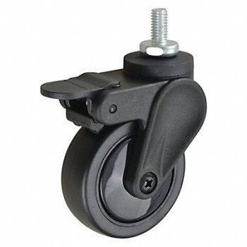 GRAINGER APPROVED Corrosion/Debris-Resist THRD Stem Caster, 429H22