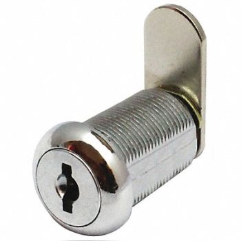 DELTA LOCK Cam Lock For Thickness 1 1/2 in Chrome, 429H67