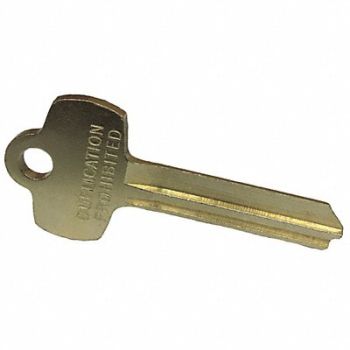DELTA LOCK Key Blank Keyway Type A Number of Pins 0, 429H97