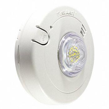 FIRST ALERT Smoke Alarm 3V Lithium Photoelectric, 429J52